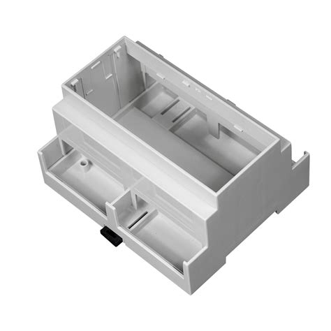 metal din rail enclosure|6 way din rail enclosure.